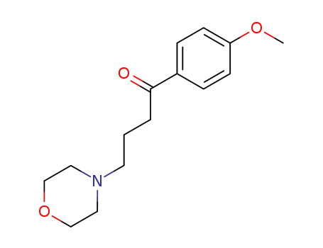 Molecular Structure of 5170-66-1 (1-Butanone, 1-(4-methoxyphenyl)-4-(4-morpholinyl)-)