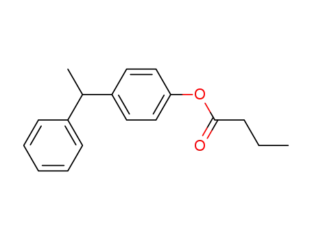 1-butyryloxy-4-(1-phenyl-ethyl)-benzene