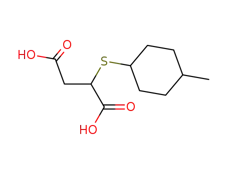 <4-Methyl-cyclohexyl-mercapto>-bernsteinsaeure
