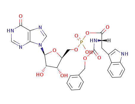 (<i>N</i><sup>α</sup>-benzyloxycarbonyl-tryptophan)-[5']inosinic acid-anhydride