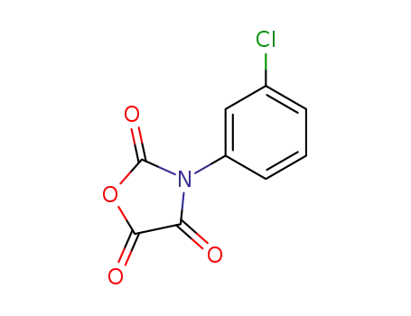 Molecular Structure of 7038-95-1 ((3-chloro-phenyl)-oxazolidinetrione)