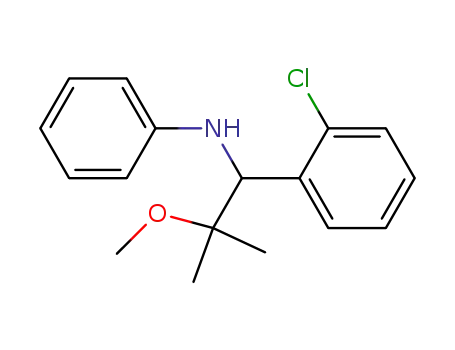 [1-(2-Chloro-phenyl)-2-methoxy-2-methyl-propyl]-phenyl-amine