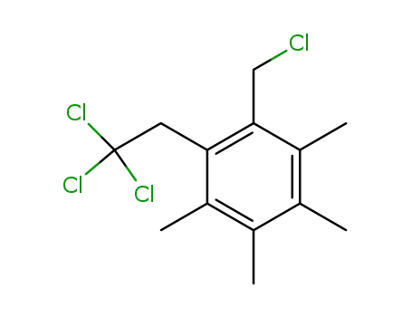 1-Chloromethyl-2,3,4,5-tetramethyl-6-(2,2,2-trichloro-ethyl)-benzene