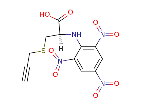 N-(2,4,6-Trinitro-phenyl)-S-2-propinyl-L-cystein