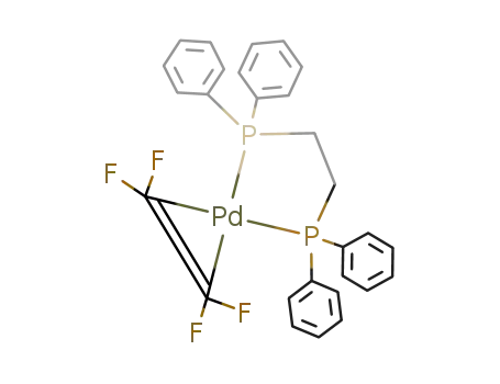 Pd(C<sub>2</sub>F<sub>4</sub>)((C<sub>6</sub>H<sub>5</sub>)2PCH<sub>2</sub>CH<sub>2</sub>P(C<sub>6</sub>H<sub>5</sub>)2)