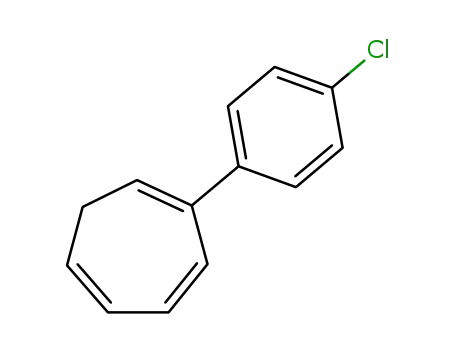 1,3,5-Cycloheptatriene, 2-(4-chlorophenyl)-