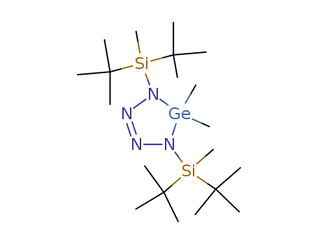 1H-Tetrazagermole,
1,4-bis[bis(1,1-dimethylethyl)methylsilyl]-4,5-dihydro-5,5-dimethyl-