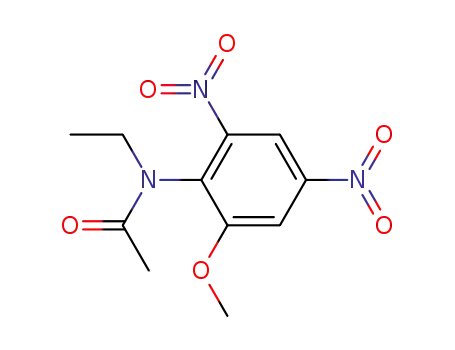 N-ethyl-2'-methoxy-4',6'-dinitroacetanilide
