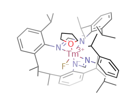 [TmF(N,N'-bis(2,6-diisopropylphenyl)formamidine)(C<sub>4</sub>H<sub>8</sub>O)]