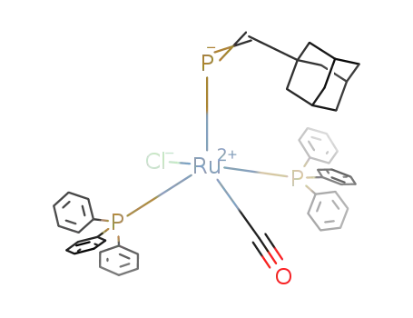 Ru(PCHC<sub>10</sub>H<sub>15</sub>)(Cl)(CO)(P(C<sub>6</sub>H<sub>5</sub>)3)2