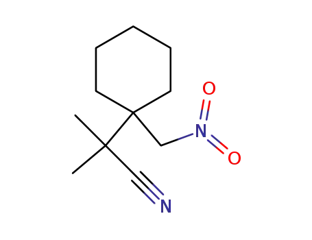 2-cyano-2-(1-(nitromethyl)-cyclohexyl)propane