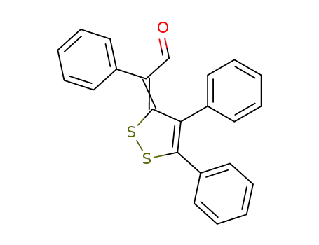 alpha-(4,5-Diphenyl-3H-1,2-dithiol-3-ylidene)benzeneacetaldehyde