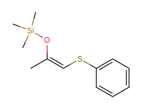 Trimethyl-((Z)-1-methyl-2-phenylsulfanyl-vinyloxy)-silane
