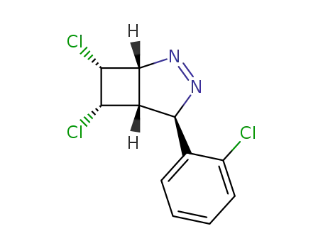 (1R,4R,5S,6S,7R)-6,7-Dichloro-4-(2-chloro-phenyl)-2,3-diaza-bicyclo[3.2.0]hept-2-ene