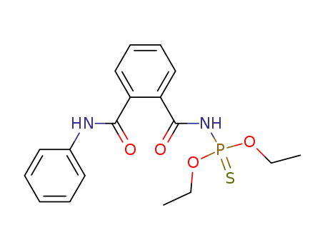 N-<Diaethoxy-phosphinothioyl>-N'-phenyl-phthalsaeure-diamid