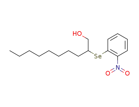 Molecular Structure of 94650-37-0 (1-Decanol, 2-[(2-nitrophenyl)seleno]-)
