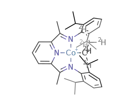 Co(C<sup>(2)</sup>H<sub>2</sub>C<sup>(2)</sup>H<sub>3</sub>)(NC<sub>5</sub>H<sub>3</sub>(C(CH<sub>3</sub>)NC<sub>6</sub>H<sub>3</sub>(CH(CH<sub>3</sub>)2)2)2)