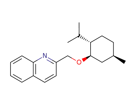 (1R-(1α,2β,5α))-2-(((5-methyl-2-(1-methylethyl)cyclohexyl)oxy)methyl)quinoline