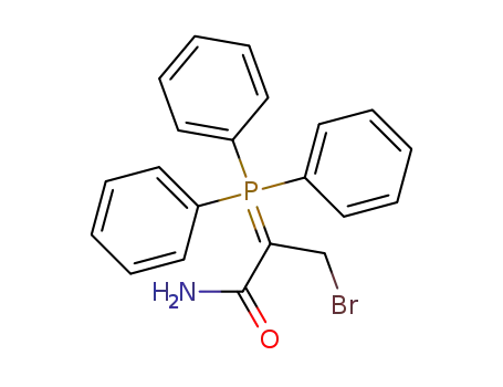 3-Bromo-2-(triphenyl-λ<sup>5</sup>-phosphanylidene)-propionamide