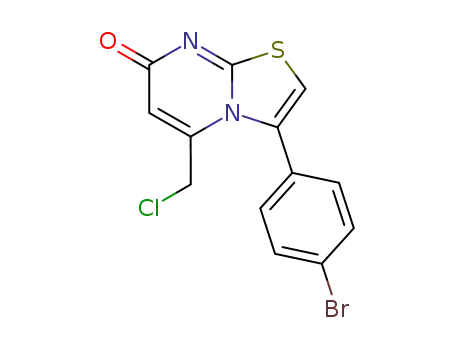 3-(4-Bromo-phenyl)-5-chloromethyl-thiazolo[3,2-a]pyrimidin-7-one