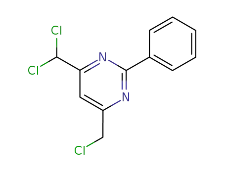 4-chloromethyl-6-dichloromethyl-2-phenylpyrimidine