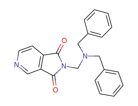 N-(dibenzylaminomethyl)pyridine-3,4-dicarboximide