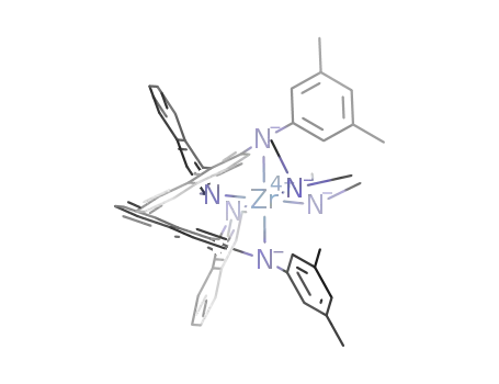 [Zr(C<sub>10</sub>H<sub>6</sub>(N(3,5-Me<sub>2</sub>Ph))C<sub>9</sub>H<sub>6</sub>N)2(NMe<sub>2</sub>)2]
