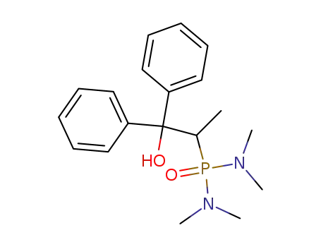<2.2-Diphenyl-2-hydroxy-1-methyl-aethan>-phosphonsaeure-bis-<dimethylamid>