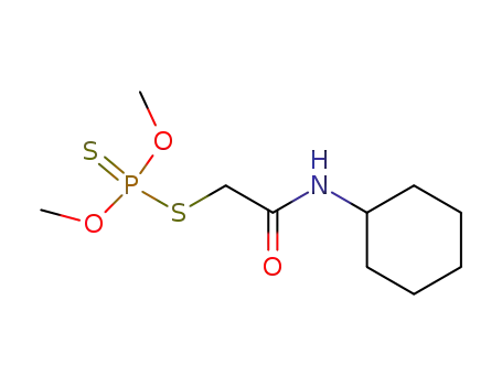 Di-O-methyl-S-<N-cyclohexyl-carbamoylmethyl>-dithiophosphat