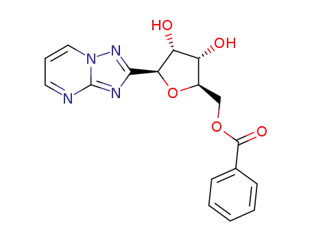 2-(5-O-benzoyl-β-D-ribofuranosyl)-1,2,4-triazolo<1,5-a>pyrimidine