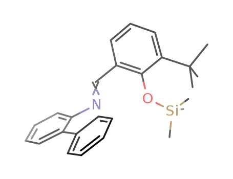 Molecular Structure of 848616-93-3 ([1,1'-Biphenyl]-2-amine,
N-[[3-(1,1-dimethylethyl)-2-[(trimethylsilyl)oxy]phenyl]methylene]-)