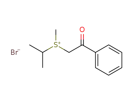 Sulfonium, methyl(1-methylethyl)(2-oxo-2-phenylethyl)-, bromide