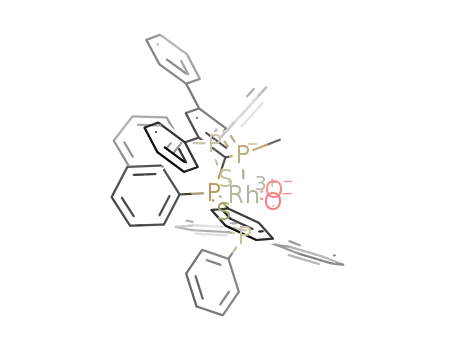 Rh(CH<sub>3</sub>P(CPS(C<sub>6</sub>H<sub>5</sub>)2CC<sub>6</sub>H<sub>5</sub>)2CH)(P(C<sub>6</sub>H<sub>5</sub>)3)(O<sub>2</sub>)