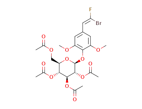 C<sub>24</sub>H<sub>28</sub>BrFO<sub>12</sub>