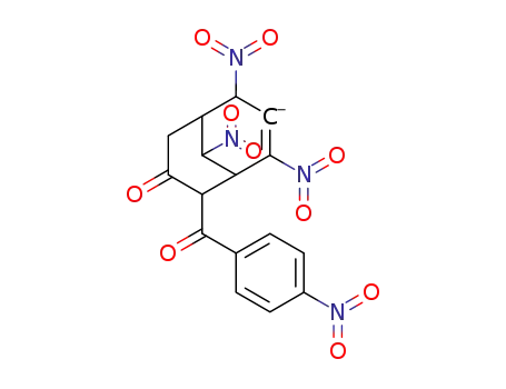 Molecular Structure of 95346-62-6 (C<sub>16</sub>H<sub>11</sub>N<sub>4</sub>O<sub>10</sub><sup>(1-)</sup>)