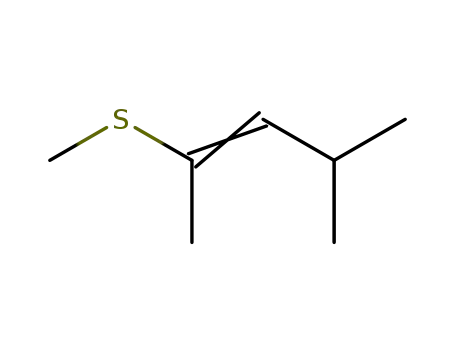 2-Pentene, 4-methyl-2-(methylthio)-, (Z)-