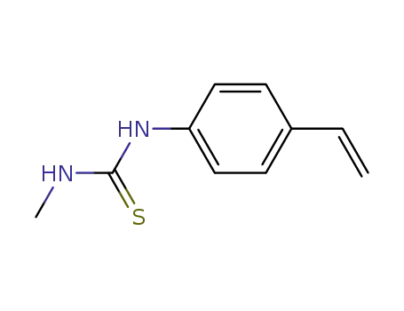 Molecular Structure of 1483-33-6 (N-<4-Vinyl-phenyl>-N'-methyl-thioharnstoff)