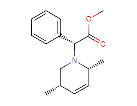 N-<(R)-1-Methoxycarbonylbenzyl>-(2R,5S)-2,5-dimethyl-3,4-didehydropiperidin