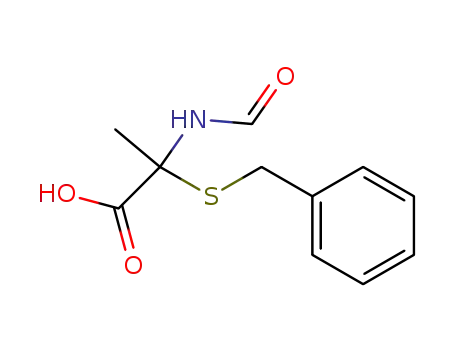 α-Formamido-α-benzylmercapto-propionsaeure