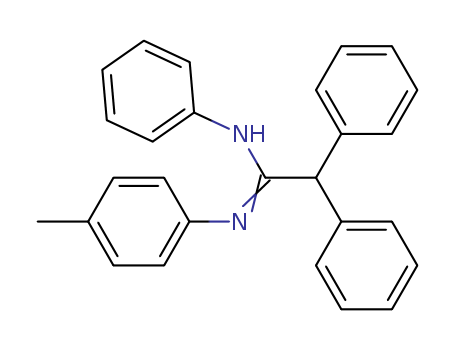 Benzeneethanimidamide,N-(4-methylphenyl)-N',a-diphenyl- cas  4172-74-1