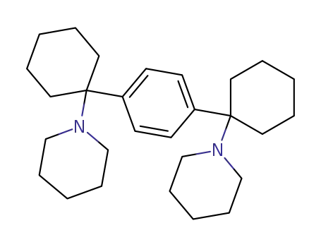 Molecular Structure of 76916-13-7 (1,1'-(1,4-Phenylenedicyclohexylidene)bis<piperidine>)
