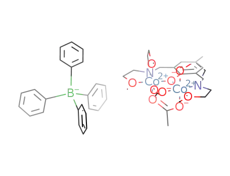 [Co<sub>2</sub>(2,6-bis(bis(2-methoxyethyl)aminomethyl)4-methylphenolate)(MeCOO)2]BPh<sub>4</sub>