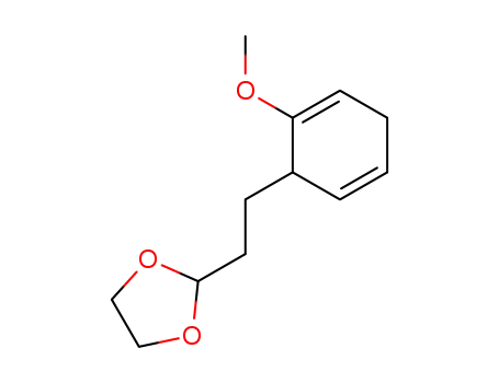 2-[2-(2-Methoxy-cyclohexa-2,5-dienyl)-ethyl]-[1,3]dioxolane