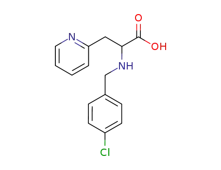 2-(4-Chloro-benzylamino)-3-pyridin-2-yl-propionic acid