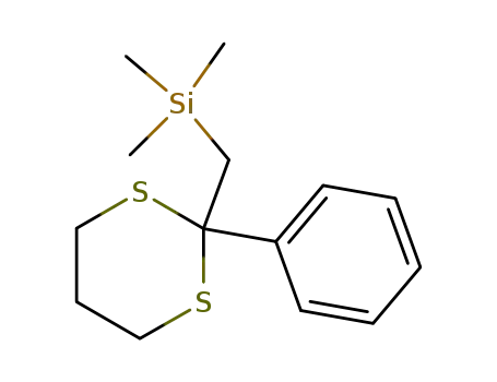 Silane, trimethyl[(2-phenyl-1,3-dithian-2-yl)methyl]-
