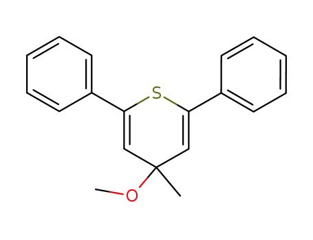 4-Methoxy-4-methyl-2,6-diphenyl-4H-thiopyran