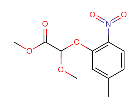 Methoxy-(5-methyl-2-nitro-phenoxy)-acetic acid methyl ester