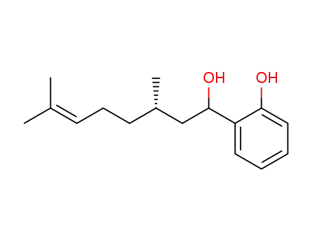 2-((3S)-1-hydroxy-3,7-dimethyl-7-enyl)phenol
