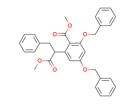 dimethyl α-C-benzyl-3,5-dibenzyloxyhomophthalate