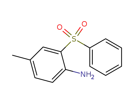 Benzenamine, 4-methyl-2-(phenylsulfonyl)-